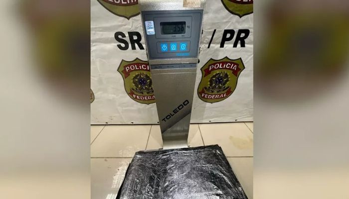 Homem que levaria cocaína para Tailândia é preso no Aeroporto de Curitiba